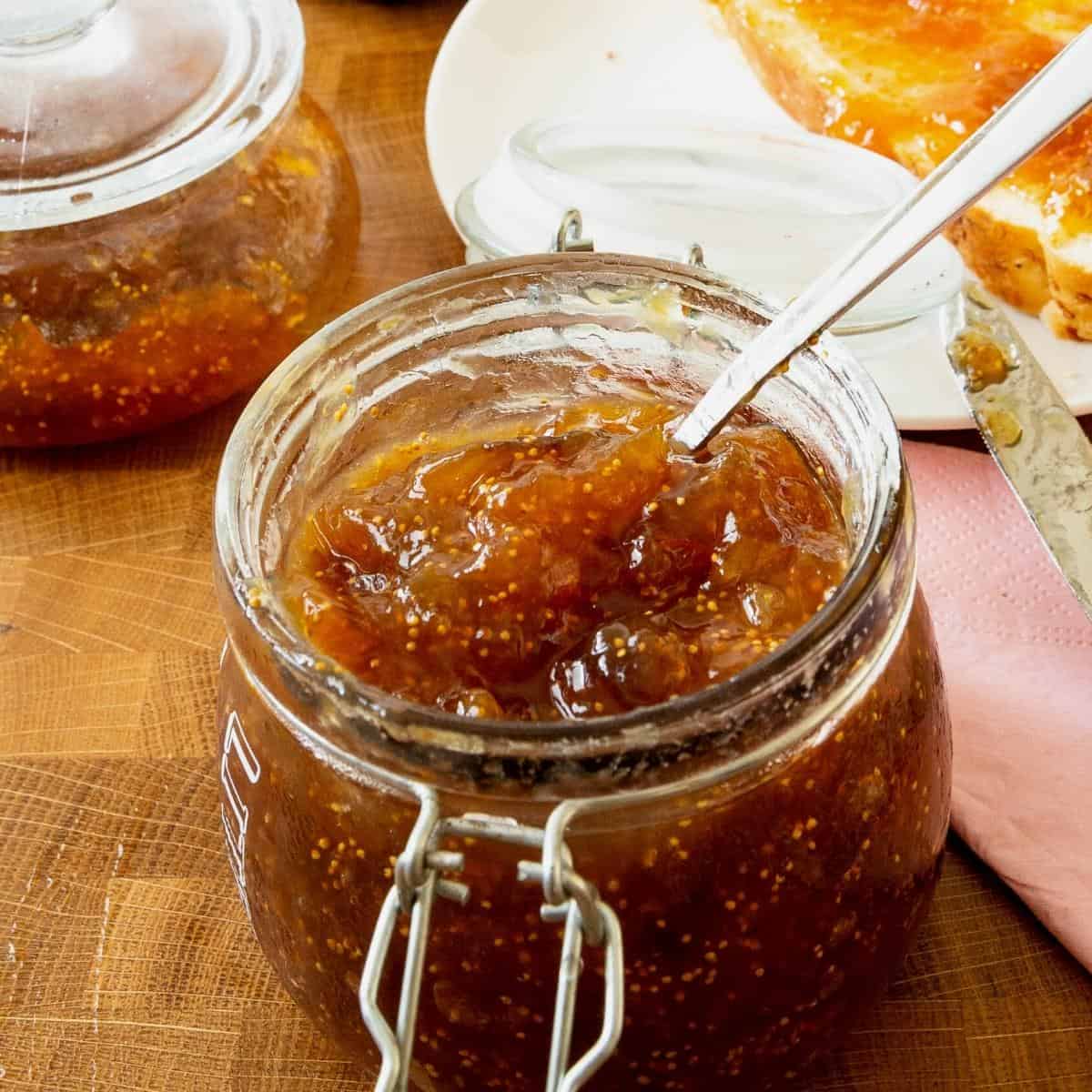 Ingredient Fig Jam: Less Sugar, No Pectin, Deliciously Simple